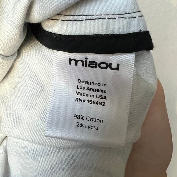 Miaou Lotte Mini Dress Yellow Zebra Size Small - Picture 6 of 6